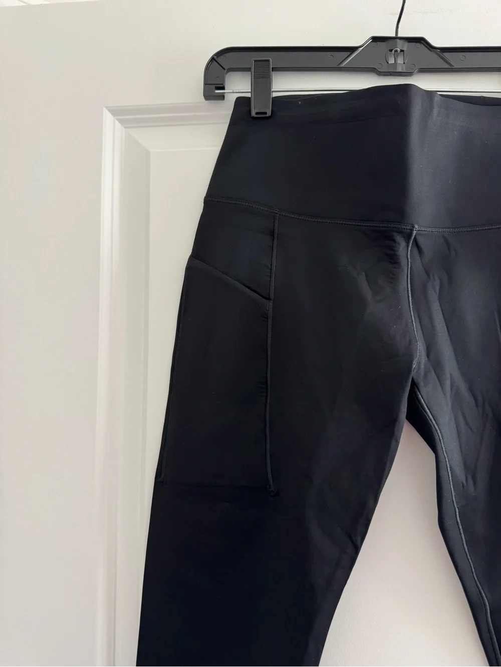 Nike Black Pocket Running Tights with Reflective Swoosh